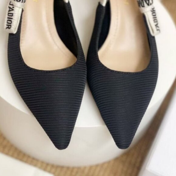 Sophisticated Black J’ADIOR Heels - Picture 4 of 7
